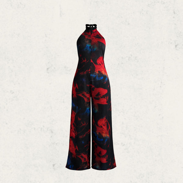 Galaxy Halter Jumpsuit