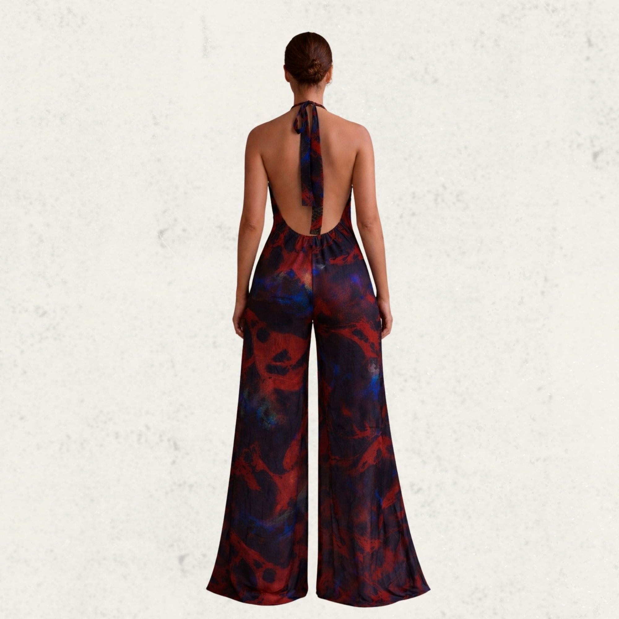 Galaxy Halter Jumpsuit